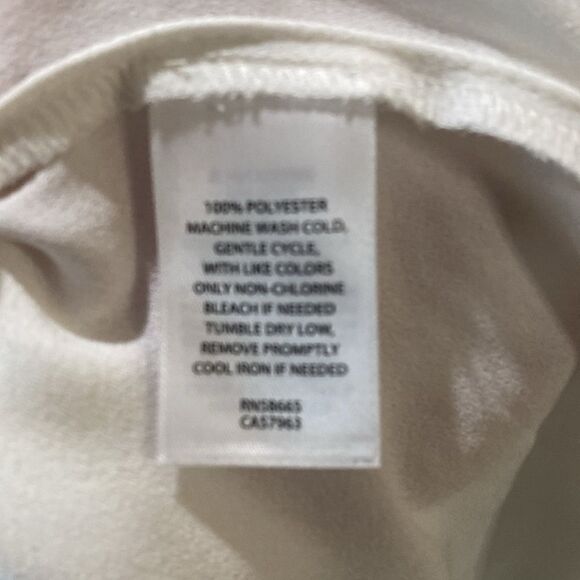 Halogen White Scalloped Cami Tank Blouse - Picture 10 of 11